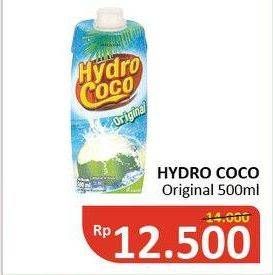 Promo Harga HYDRO COCO Minuman Kelapa Original Original 500 ml - Alfamidi