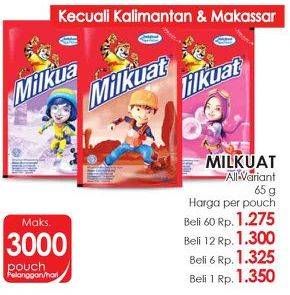 Promo Harga MILKUAT Susu Bantal 65 gr - LotteMart