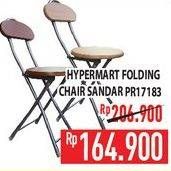 Promo Harga HYPERMART Folding Chair Standar  - Hypermart