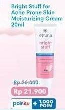 Promo Harga EMINA Bright Stuff Moisturizing Cream For Acne Prone Skin 20 ml - Indomaret