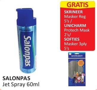 Promo Harga SALONPAS Jet Spray 60 ml - Alfamart