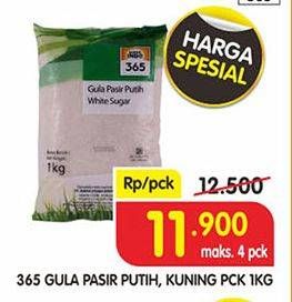 Promo Harga 365 Gula Pasir 1 kg - Superindo