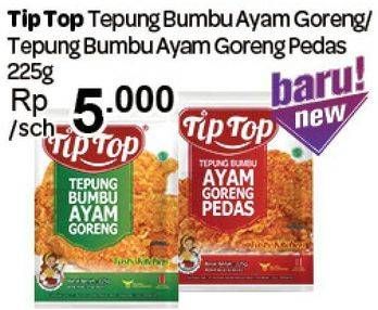 Promo Harga Tip Top Tepung Bumbu Ayam Goreng, Ayam Goreng Pedas 225 gr - Carrefour