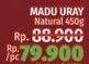 Promo Harga Madu Uray 450 gr - LotteMart