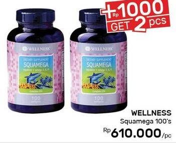 Promo Harga WELLNESS Squamega 100 pcs - Guardian