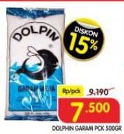 Promo Harga Dolpin Garam 500 gr - Superindo