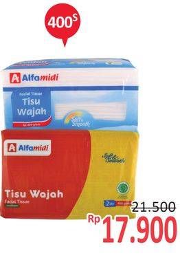 Promo Harga ALFAMIDI Facial Tissue 400 gr - Alfamidi