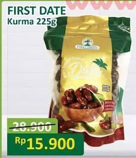 Promo Harga First Dates Kurma 225 gr - Alfamart