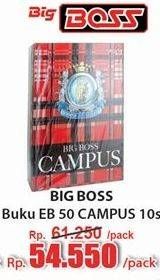 Promo Harga Big Boss Buku Tulis EB 50 10 pcs - Hari Hari