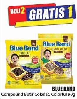 Promo Harga BLUE BAND Cokelat Compound Butir Colorful 90 gr - Hari Hari