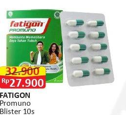 Promo Harga FATIGON Promuno 10 pcs - Alfamart