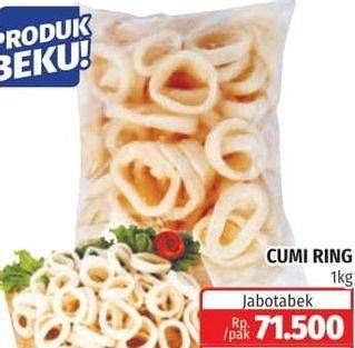 Promo Harga Cumi Cumi Ring  - Lotte Grosir