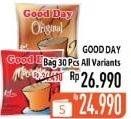 Promo Harga Good Day Instant Coffee 3 in 1 All Variants per 30 sachet 20 gr - Hypermart