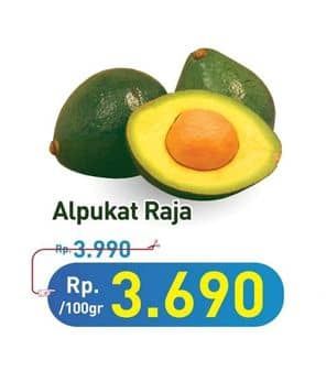 Promo Harga Alpukat Raja per 100 gr - Hypermart