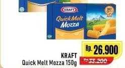 Promo Harga Kraft Quick Melt Mozza 165 gr - Alfamart