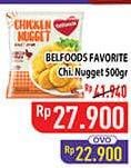 Promo Harga Belfoods Nugget Chicken Nugget 500 gr - Hypermart