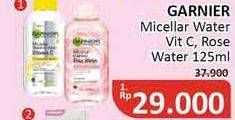 Promo Harga GARNIER Micellar Water Vitamin C, Rose 125 ml - Alfamidi
