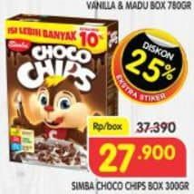 Promo Harga Simba Cereal Choco Chips 300 gr - Superindo