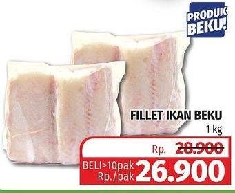 Promo Harga Fillet Ikan Beku 1 kg - Lotte Grosir