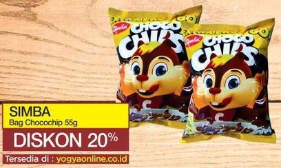Promo Harga SIMBA Cereal Choco Chips 55 gr - Yogya