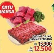 Promo Harga Daging Giling/Daging Rendang  - LotteMart