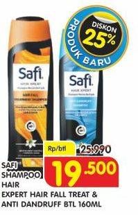 Promo Harga SAFI Shampoo Hair Expert, Anti Dandruff 160 gr - Superindo