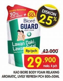 Promo Harga BIORE Guard Body Foam/Body Foam Beauty 850ml  - Superindo