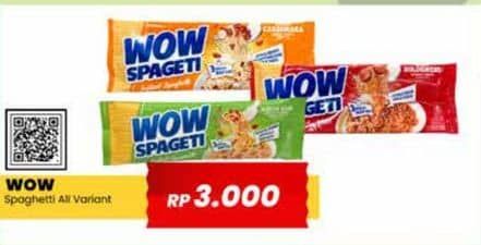 Promo Harga WOW Spageti All Variants 75 gr - Yogya