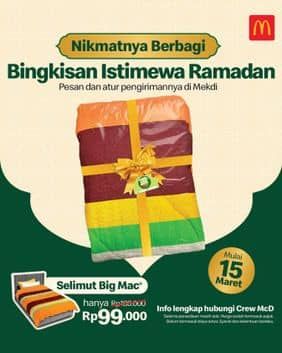 Promo Harga Bingkisan Istimewa Ramadan  - McD