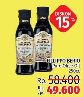 Promo Harga FILIPPO BERIO Olive Oil 250 ml - LotteMart