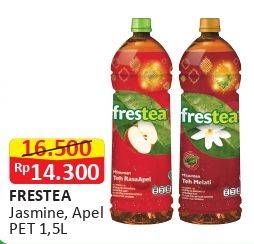 Promo Harga FRESTEA Minuman Teh Apple, Original 1500 ml - Alfamart