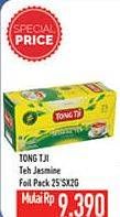 Promo Harga Tong Tji Teh Celup Jasmine Tanpa Amplop 25 pcs - Hypermart