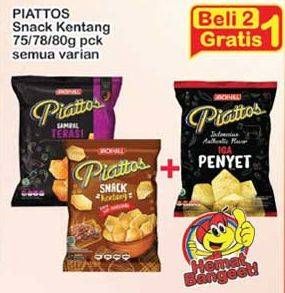Promo Harga Snack Kentang 80/78/75gr 2s  - Indomaret