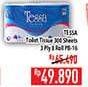 Promo Harga TESSA Toilet Tissue PB-16 8 roll - Hypermart