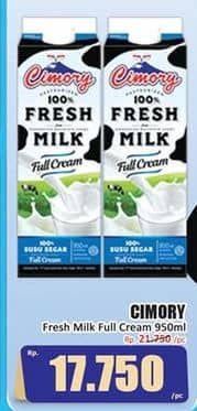 Promo Harga Cimory Fresh Milk Full Cream 950 ml - Hari Hari