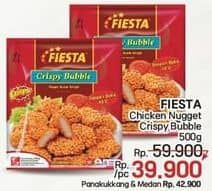 Promo Harga Fiesta Naget Crispy Bubble 500 gr - LotteMart