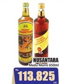 Promo Harga Madu Nusantara Madu Murni 650 ml - Hari Hari