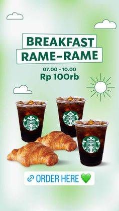 Promo Harga Starbucks Minuman Kopi  - Starbucks