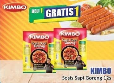 Promo Harga Kimbo Sosis Sapi Goreng 372 gr - Hari Hari