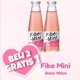 Promo Harga Fibe Mini Rich N Fiber 100 ml - Alfamart