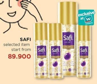 Promo Harga SAFI Product Selected Items  - Watsons