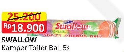 Promo Harga SWALLOW Naphthalene 5 pcs - Alfamart