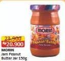 Promo Harga Morin Jam Peanut Butter 150 gr - Alfamart