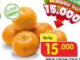 Jeruk Lokam Lokal per 100 gr Harga Promo Rp1.500