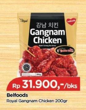 Promo Harga Belfoods Royal Ayam Goreng Ala Korea Gangnam Chicken 200 gr - TIP TOP