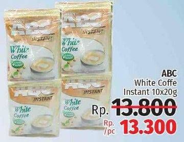 Promo Harga ABC Kopi per 10 sachet 20 gr - LotteMart