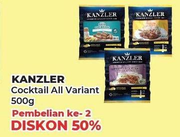 Promo Harga Kanzler Cocktail All Variants 500 gr - Yogya