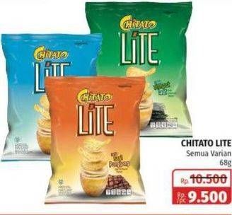 Promo Harga CHITATO Lite Snack Potato Chips  All Variants 68 gr - Lotte Grosir