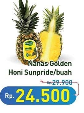 Promo Harga Sunpride Nanas Honi Golden per 100 gr - Hypermart