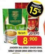 Promo Harga JANGKRIK MAS Serbat Ginger Drink/Drink Sereh  - Superindo